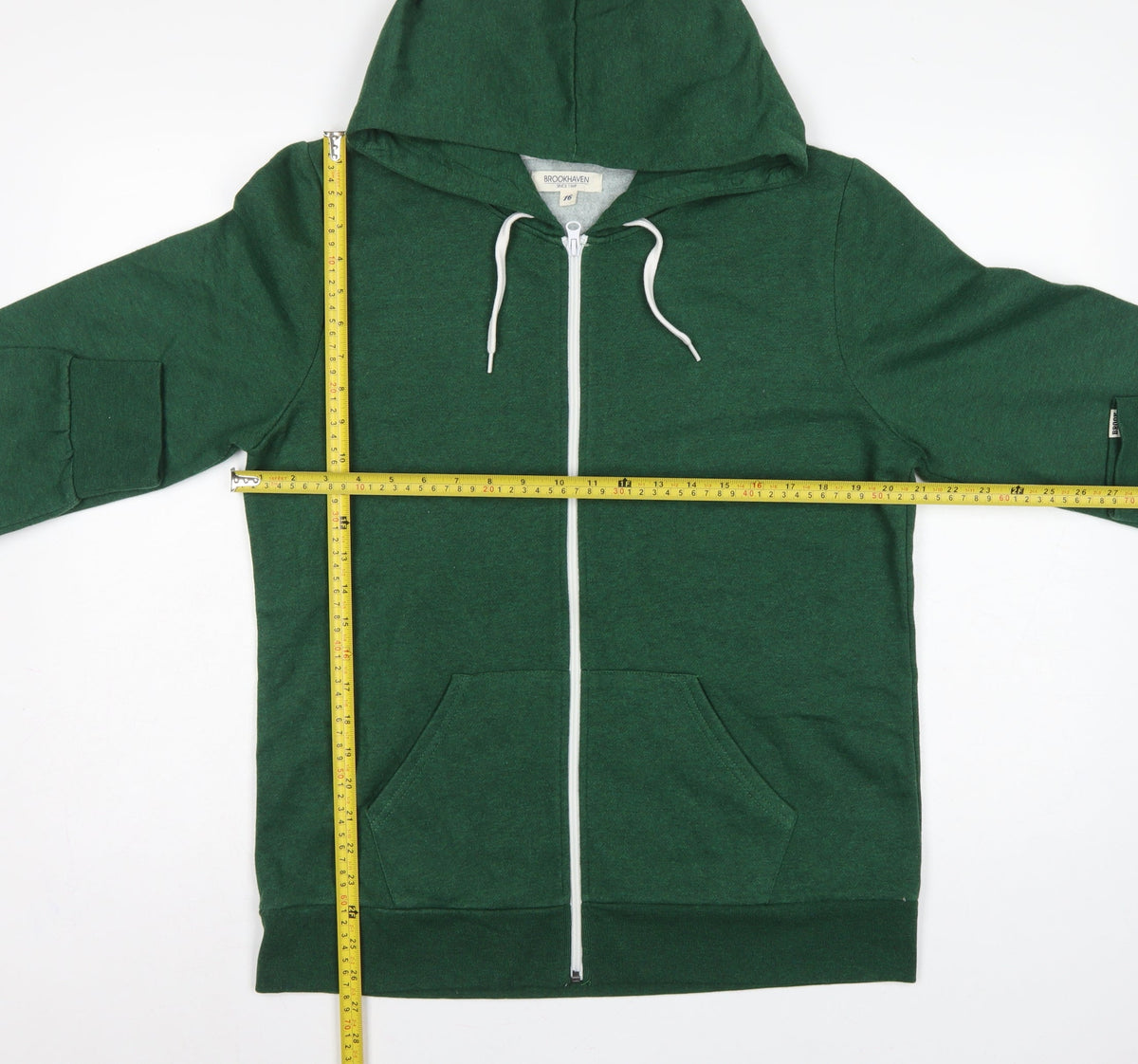 Brookhaven Women’s Green Size 16 Full Zip Hooded Fleece Hoodie