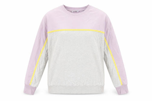 Next Women Multicoloured UK 14 Colourblock Cotton Pullover Sweatshirt