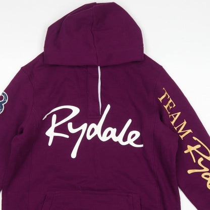 Rydale Women’s Purple Team 17 Pullover Hoodie UK 20 L
