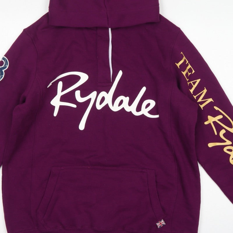 Rydale Women’s Purple Team 17 Pullover Hoodie UK 20 L