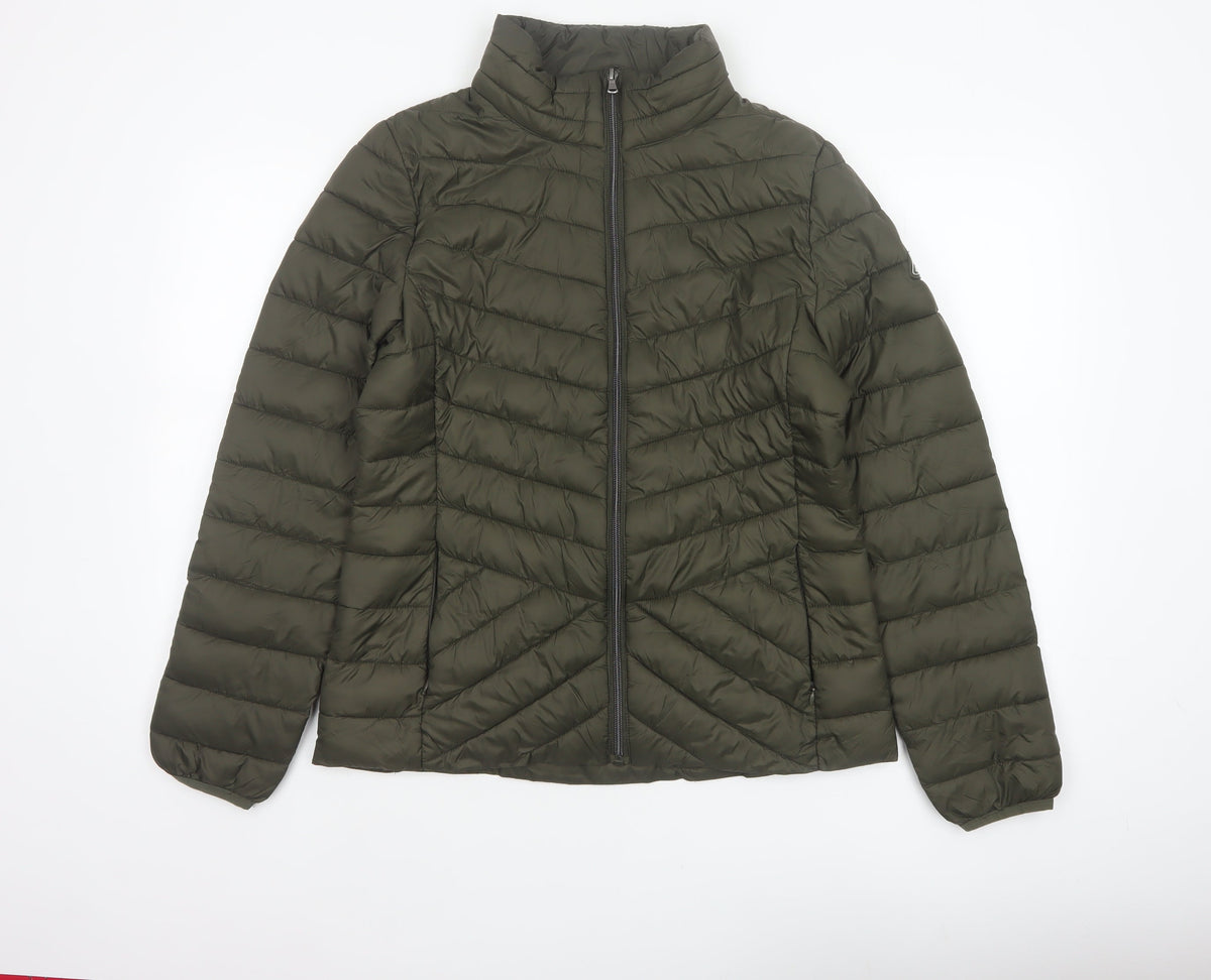 Harvey & Jones Women’s Green Size 16 Quilted Puffer Jacket