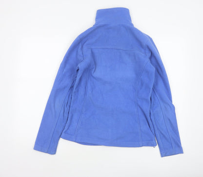 Columbia Women Blue S Fleece Full Zip Outdoor Jacket Pockets
