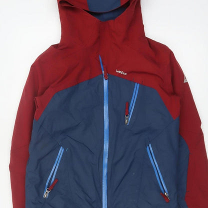 Additional view of Wedze boys’ red blue 12 years ski jacket hooded full zip