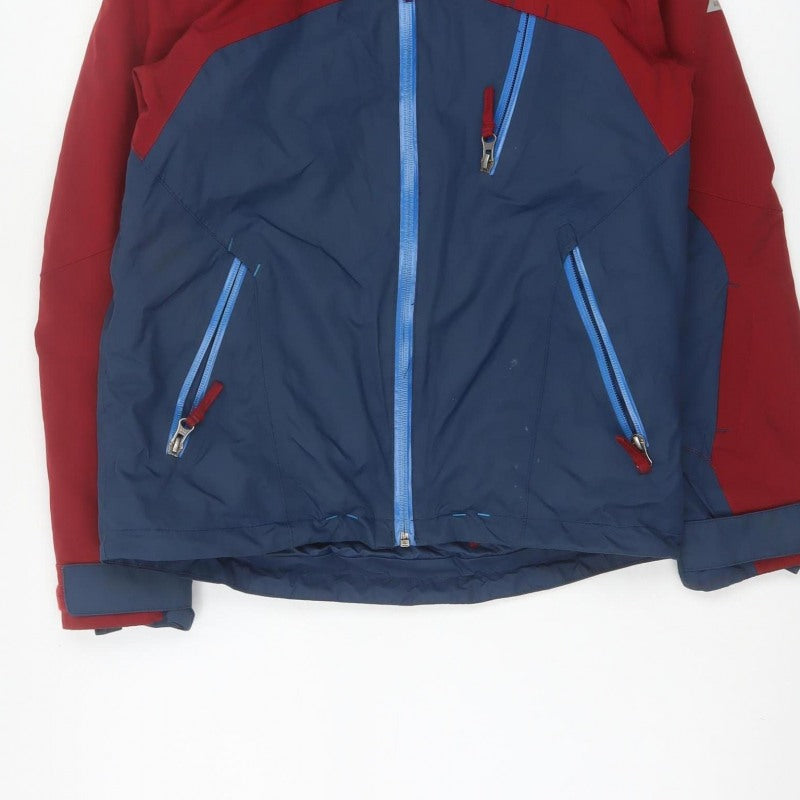 Additional view of Wedze boys’ red blue 12 years ski jacket hooded full zip