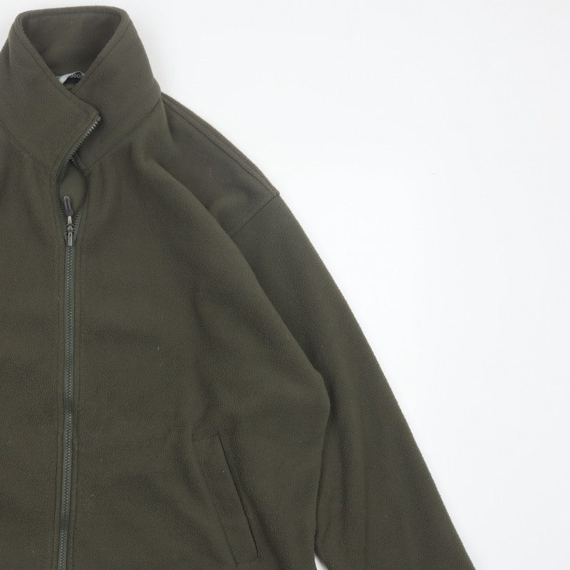 Additional view of Outdoorscene Men’s Green M Fleece Full Zip Outdoor Jacket 38-40in