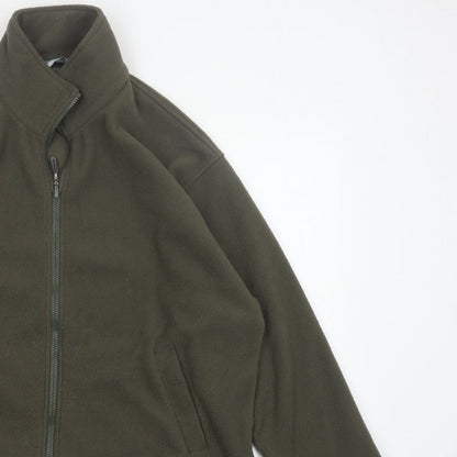 Additional view of Outdoorscene Men’s Green M Fleece Full Zip Outdoor Jacket 38-40in