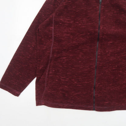 Regatta Women Red UK 22 Fleece Full Zip Basic Jacket Outdoor