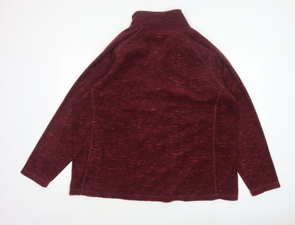 Regatta Women Red UK 22 Fleece Full Zip Basic Jacket Outdoor