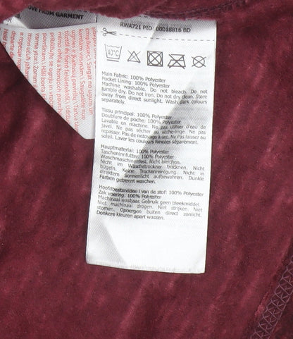 Regatta Women Red UK 22 Fleece Full Zip Basic Jacket Outdoor