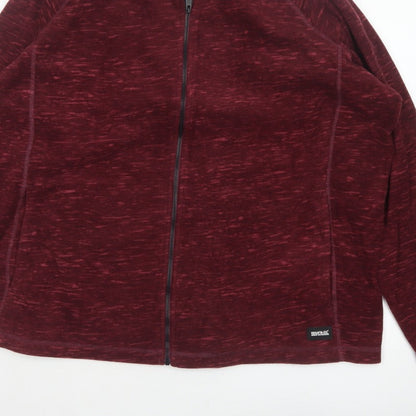 Regatta Women Red UK 22 Fleece Full Zip Basic Jacket Outdoor