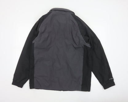Regatta Men’s Black Grey M 40in Hydrafort Waterproof Rain Jacket