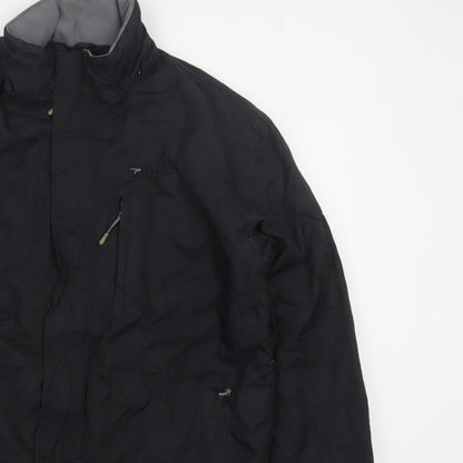 Parallel Men’s Black L Waterproof Padded Technical Ski Jacket