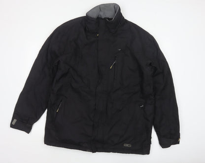Parallel Men’s Black L Waterproof Padded Technical Ski Jacket