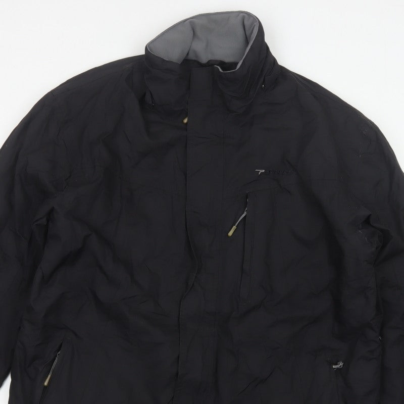 Parallel Men’s Black L Waterproof Padded Technical Ski Jacket