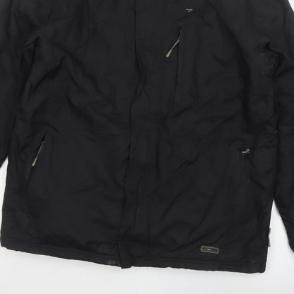 Parallel Men’s Black L Waterproof Padded Technical Ski Jacket