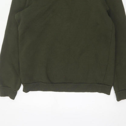 Koton Casual Men’s Green M Pullover Hooded Fleece Hoodie