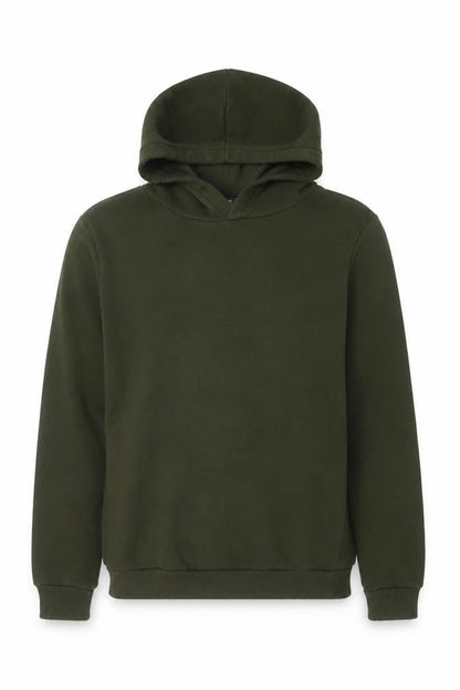 Koton Casual Men’s Green M Pullover Hooded Fleece Hoodie