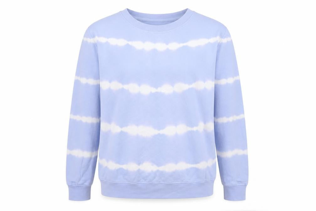 Marks and Spencer Women’s Blue Tie Dye Cotton Sweatshirt Size 14