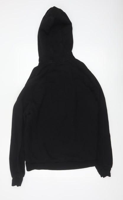 Alessandro Zavetti Men’s Black M Pullover Logo Graphic Hoodie