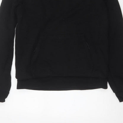 Alessandro Zavetti Men’s Black M Pullover Logo Graphic Hoodie