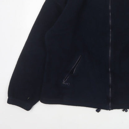 Marks and Spencer Mens Blue L Fleece Full Zip Jacket Pockets