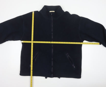 Marks and Spencer Mens Blue L Fleece Full Zip Jacket Pockets