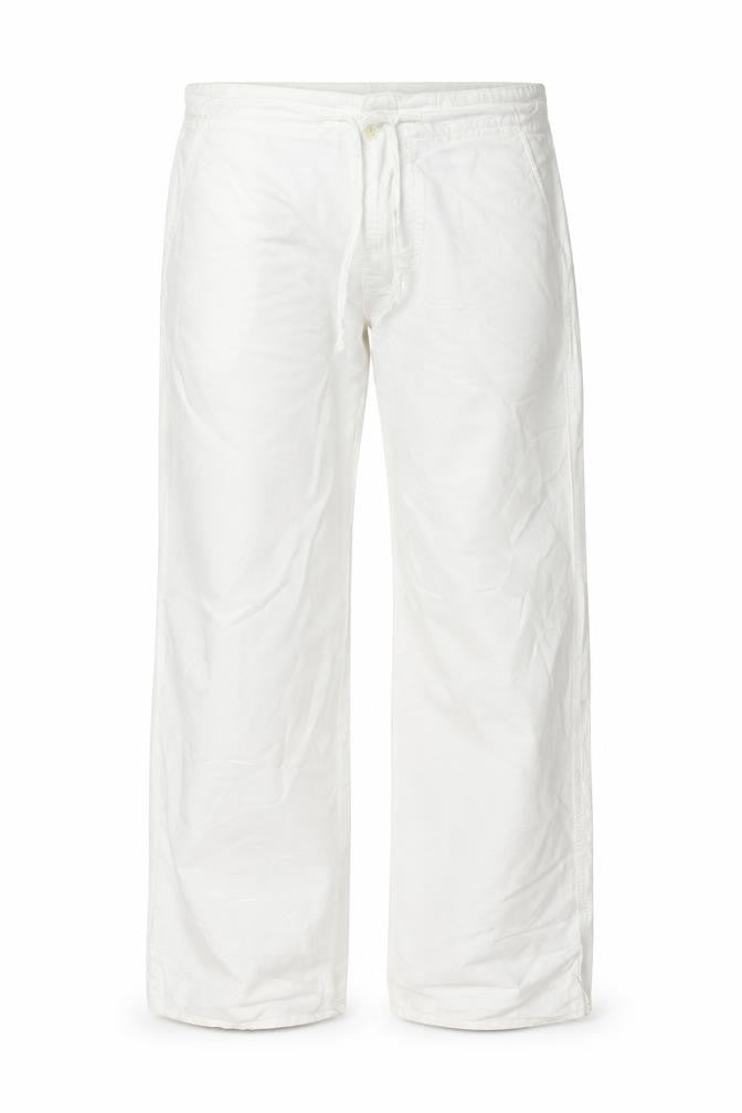Gap Body Women White S Petite Straight Casual Trousers