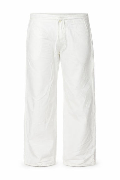 Gap Body Women White S Petite Straight Casual Trousers