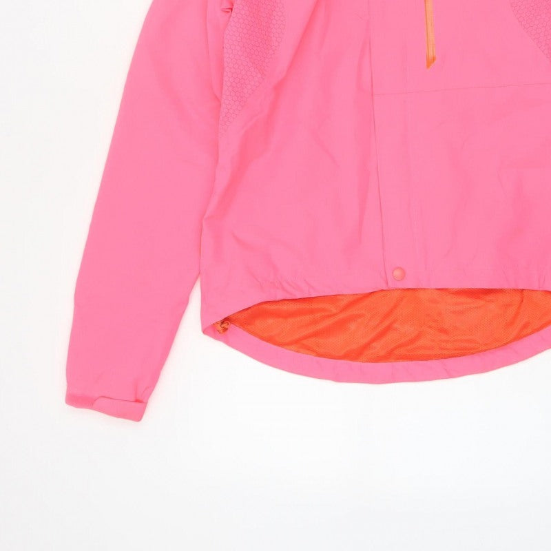 Endura Women Pink M Gridlock II Waterproof Reflective Cycling Jacket