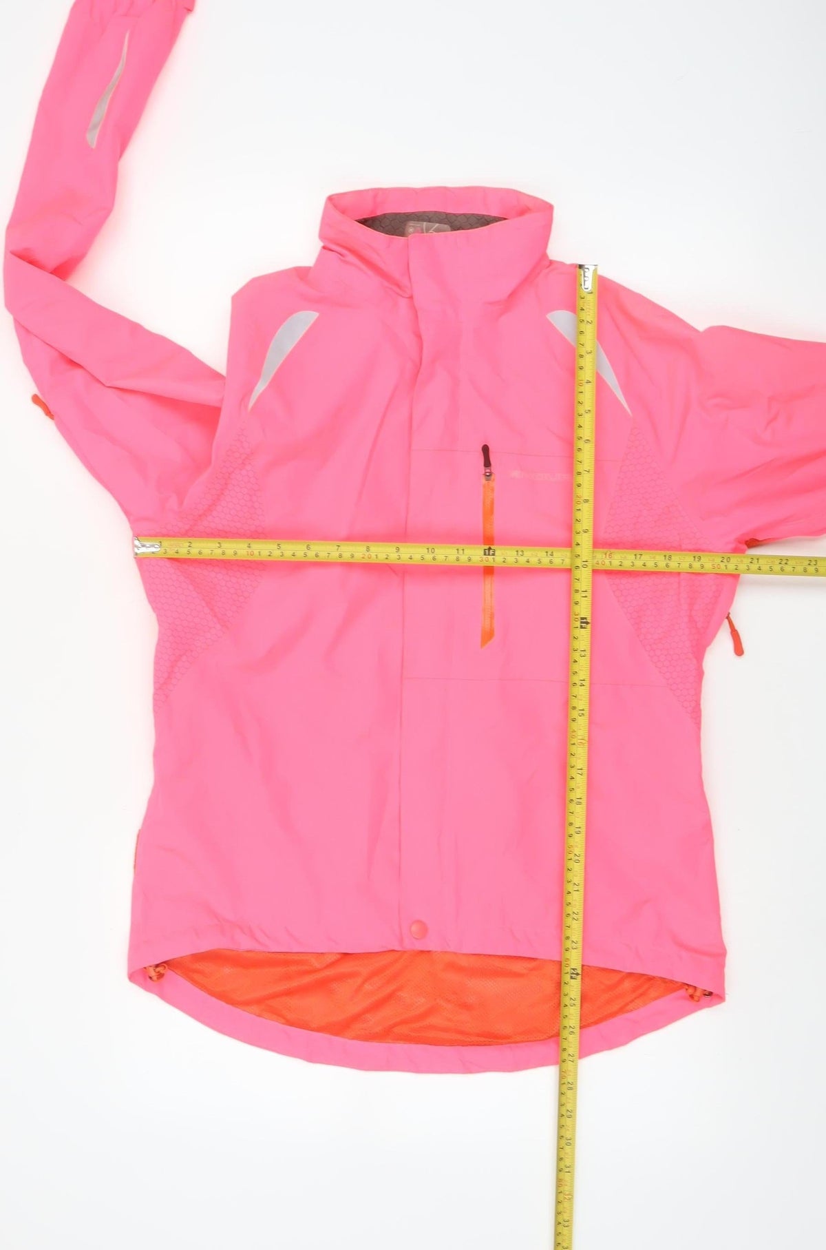 Endura Women Pink M Gridlock II Waterproof Reflective Cycling Jacket