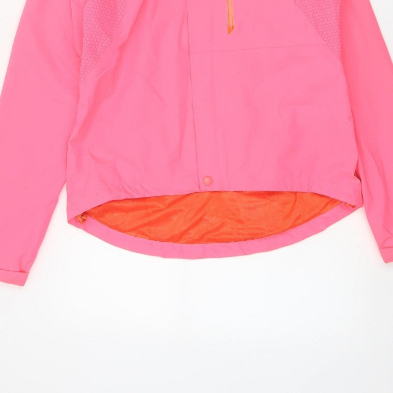 Endura Women Pink M Gridlock II Waterproof Reflective Cycling Jacket