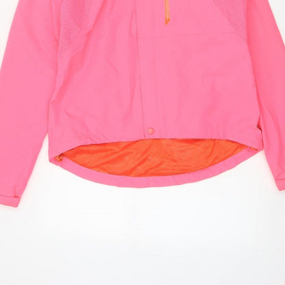 Endura Women Pink M Gridlock II Waterproof Reflective Cycling Jacket