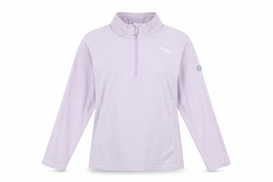 Regatta Women’s Pink UK 14 1/4 Zip High Neck Pullover Sweatshirt