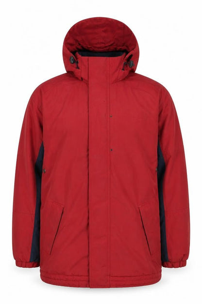 Hawkshead Men’s Red Navy L Hooded Anorak Outdoor Jacket