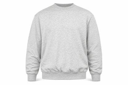 H&M Men Grey Size M Pullover Crew Neck Fleece Sweatshirt
