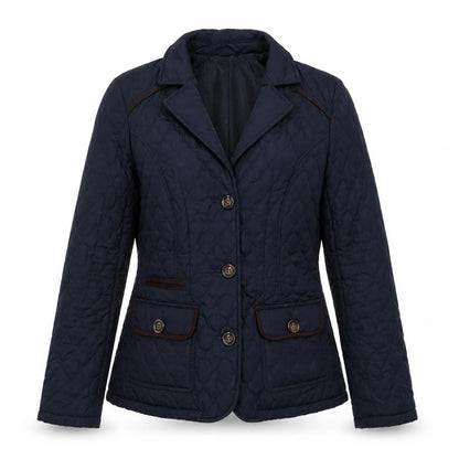 Rocha John Rocha Women’s Blue Size 10 Quilted Padded Jacket