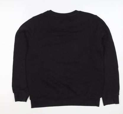 Marks and Spencer Boys Black NASA Graphic Pullover Sweatshirt 11-12 Years