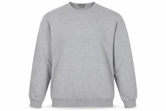 ASOS Men Grey XL Crew Neck Pullover Cotton Blend Sweatshirt