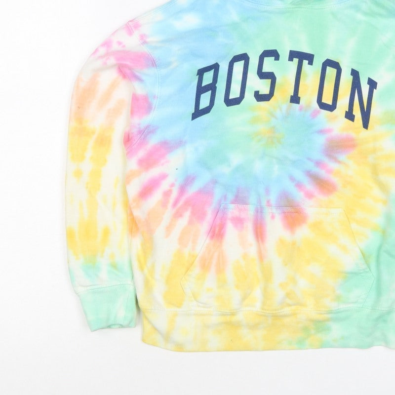 Ocean Beach Company Girls Multicoloured S Boston Tie Dye Pullover Hoodie