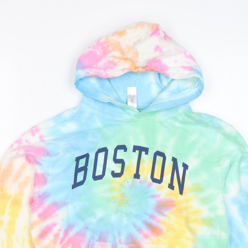 Ocean Beach Company Girls Multicoloured S Boston Tie Dye Pullover Hoodie