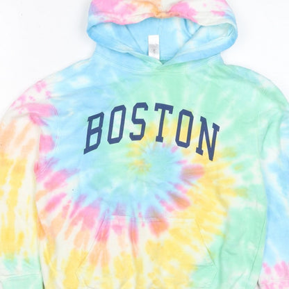 Ocean Beach Company Girls Multicoloured S Boston Tie Dye Pullover Hoodie