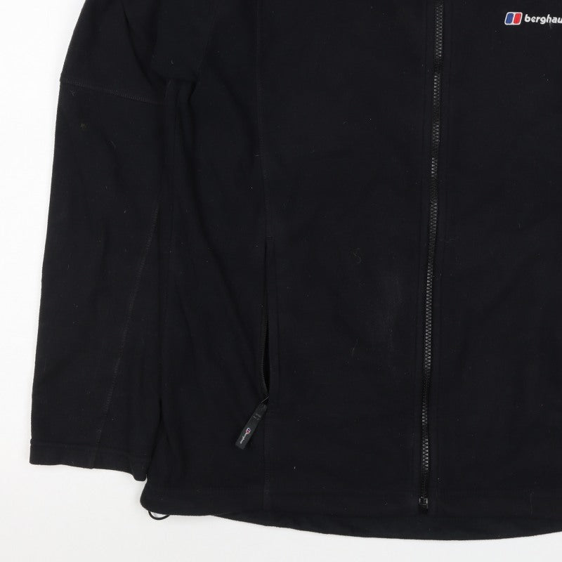Berghaus Men Black M Fleece Full Zip Outdoor Hiking Jacket
