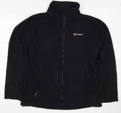 Berghaus Men Black M Fleece Full Zip Outdoor Hiking Jacket