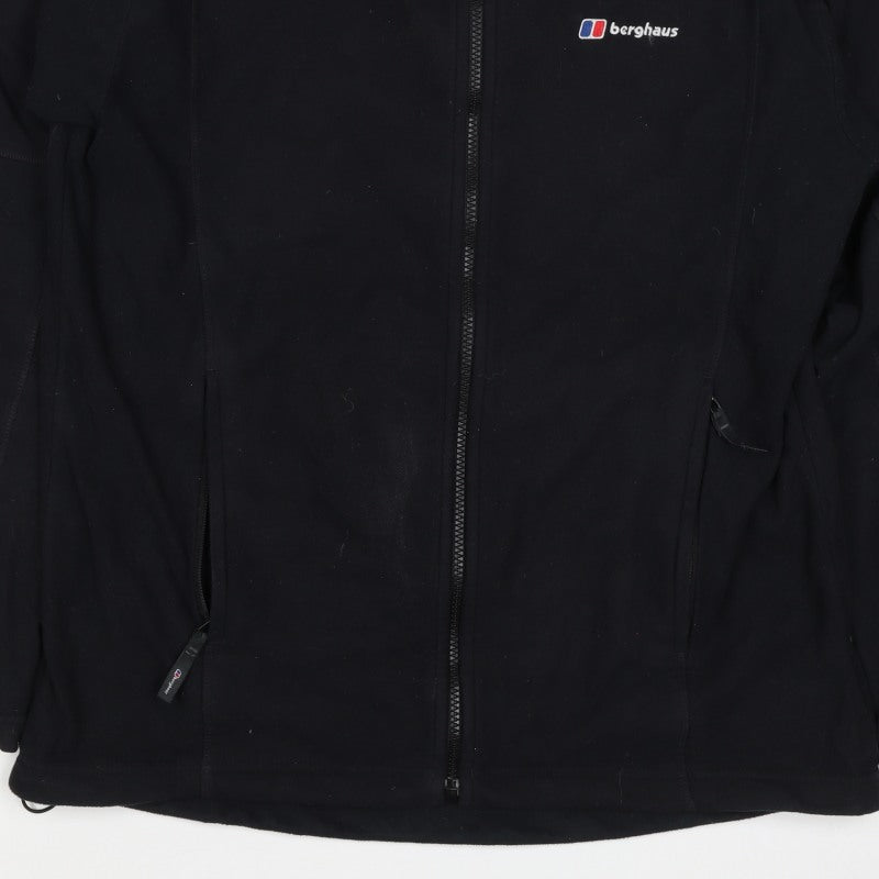 Berghaus Men Black M Fleece Full Zip Outdoor Hiking Jacket