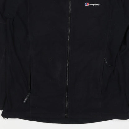 Berghaus Men Black M Fleece Full Zip Outdoor Hiking Jacket