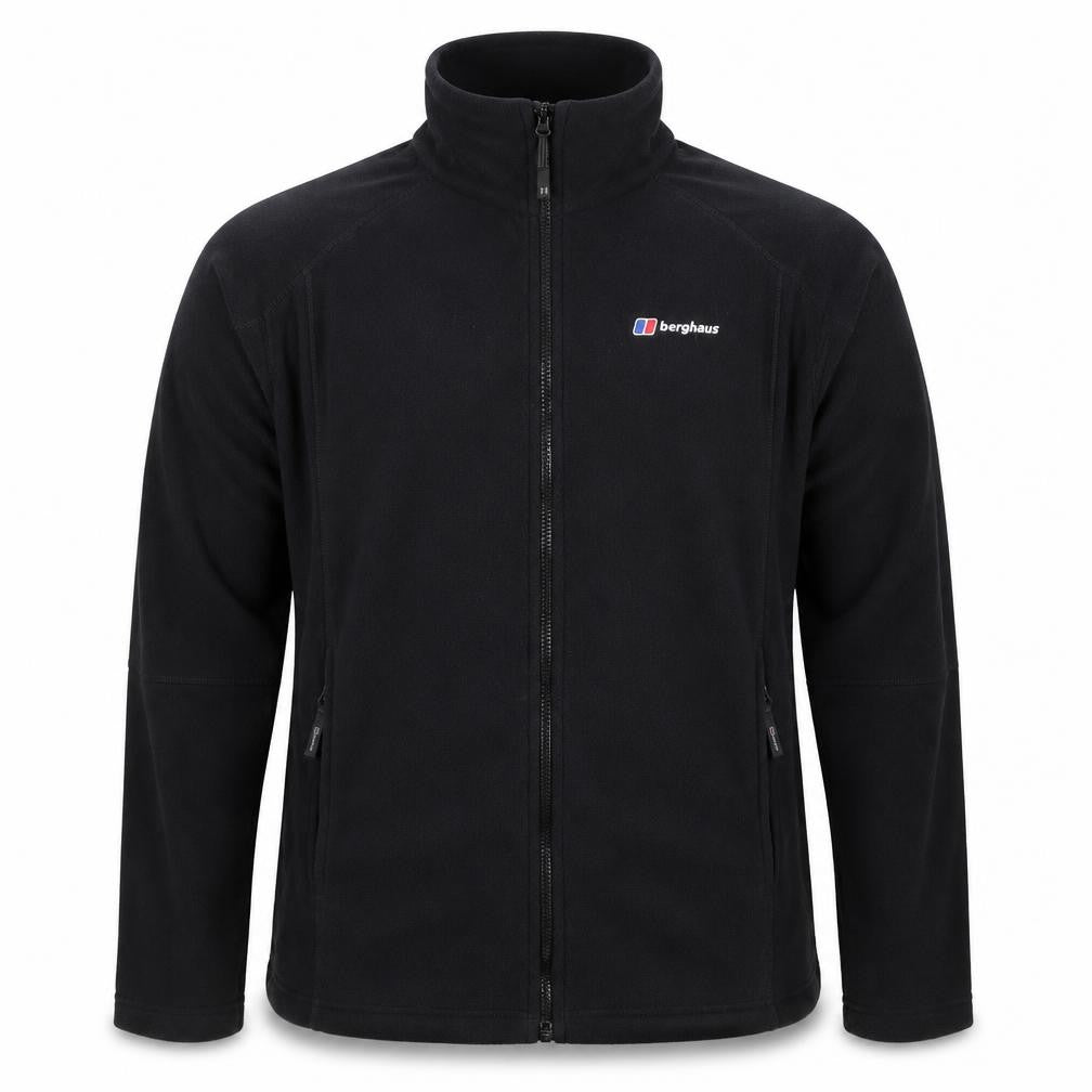 Berghaus Men Black M Fleece Full Zip Outdoor Hiking Jacket