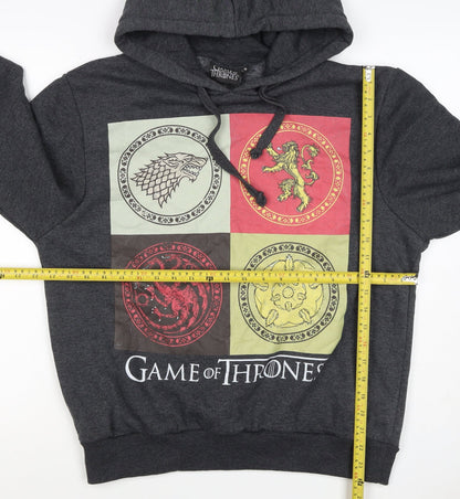 Game of Thrones Women’s Grey Size 16 Graphic Pullover Hoodie