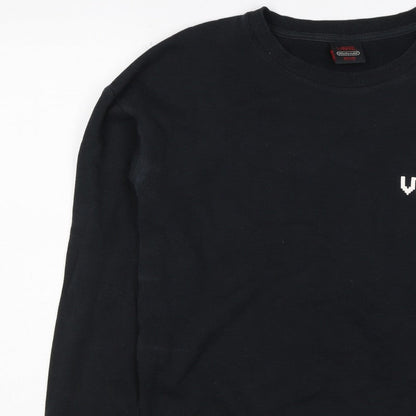 Vans Nintendo Men's Black M Mario Game Over Graphic Print Sweatshirt
