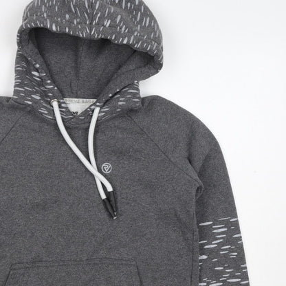 Proviz Women’s Grey Reflective Hooded Pullover Sweatshirt UK 12