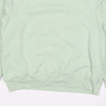 Crimsoune Club Women's Mint Green 2XL Pullover Crew Neck Sweatshirt Logo
